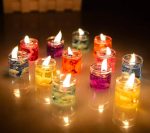 Cute Little Glass Jelly Candles set of 6pcs - Candle - Image 4