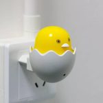 Mini Square Shape Smart LED Dim Light Plug and Play Energy-Saving Night Light Nightlight (US Plug)
