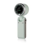 Handheld Rechargeable Turbo Fan, Portable Mini Hand Fan, USB Rechargeable Foldable Hanging Neck Fan 1800 mAh, USB Mini Portable Small Turbo Fan, Portable Electric Fan for Home & Office