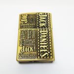 mancis korek api gas isi ulang logo Jack D murah zipo style lighter